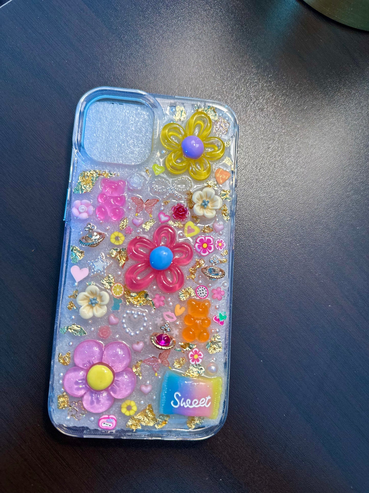 Spring charm case